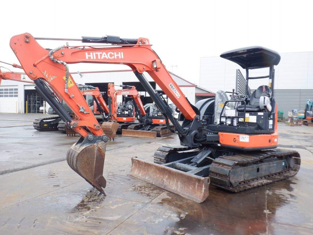 MINI EXCAVADORA HITACHI ZX40U-5B USADA