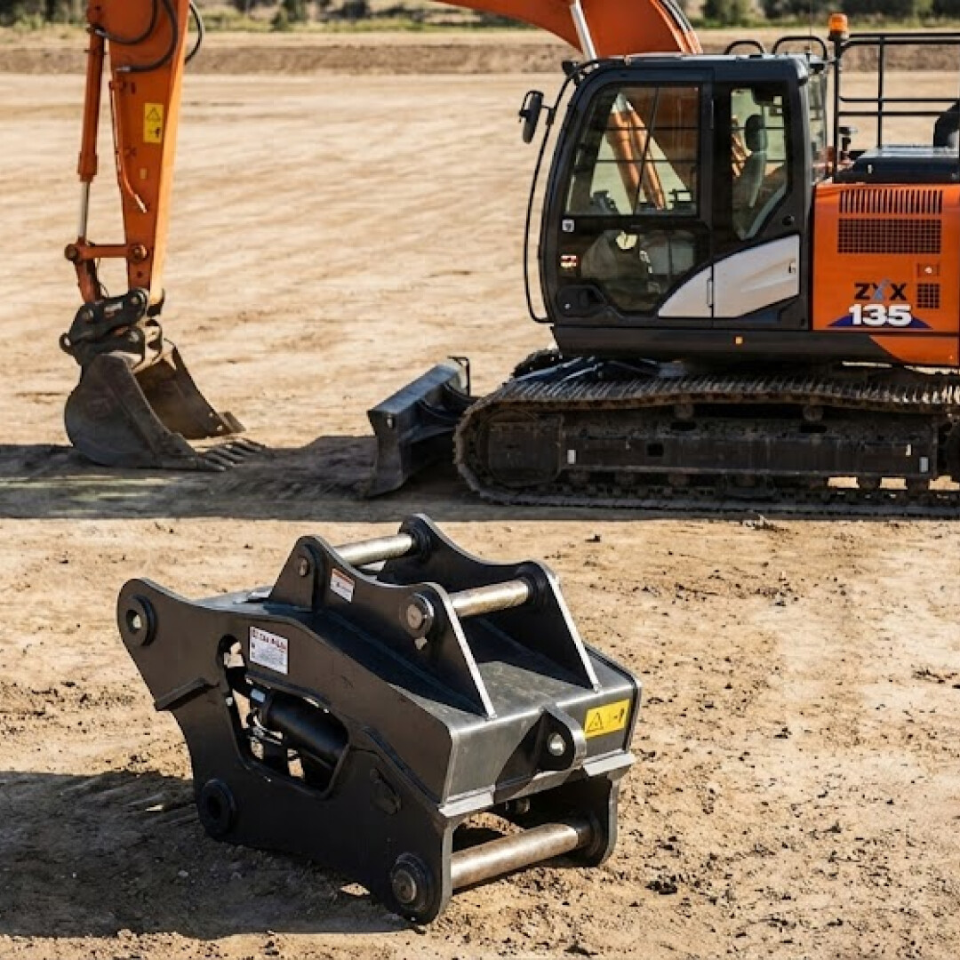 ¿Cómo funcionan los acoples rápidos para excavadora?