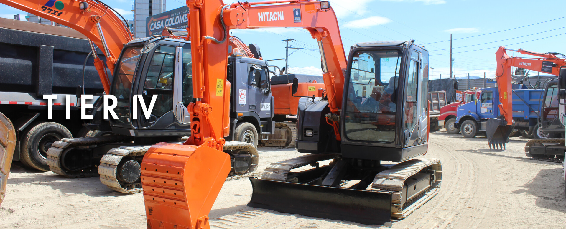 EXCAVADORAS HITACHI USADAS: Equipos Tier IV que potencializarán sus proyectos.