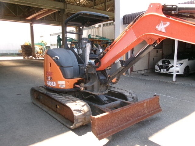 MINI EXCAVADORA HITACHI ZX40U-5B USADA